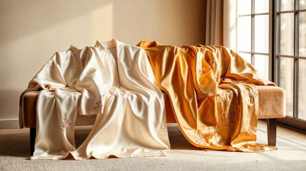 5 kimonos en satin pour une touche d'élégance et de confort